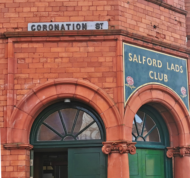 Salford Lads Club doorway
